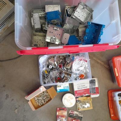 Electrical hardware and junction boxes