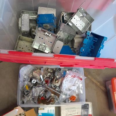 Electrical hardware and junction boxes