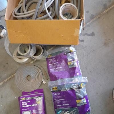 Home repair weatherization hardware / stripping