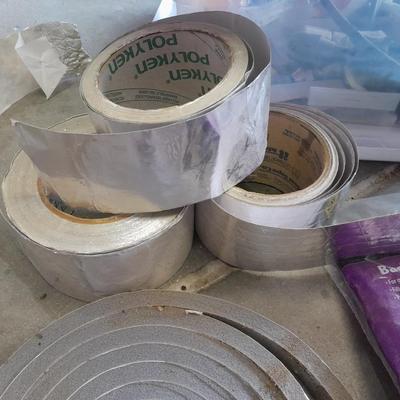 Home repair weatherization hardware / stripping