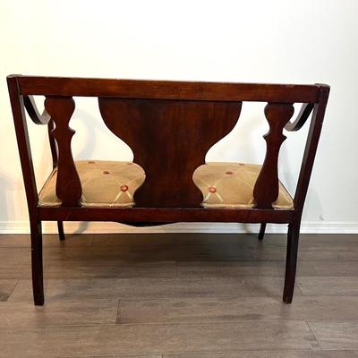 Vintage Solid Wood Bench