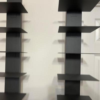 Sapiens 80 INCH Adjustable Bookcase Tower Pair