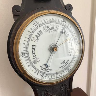 Antique Aneroid Barometer *Read Details