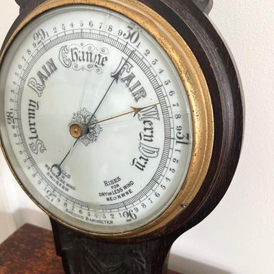 Antique Aneroid Barometer *Read Details