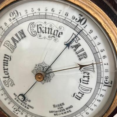 Antique Aneroid Barometer *Read Details