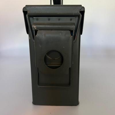 Pair Metal Amo Boxes