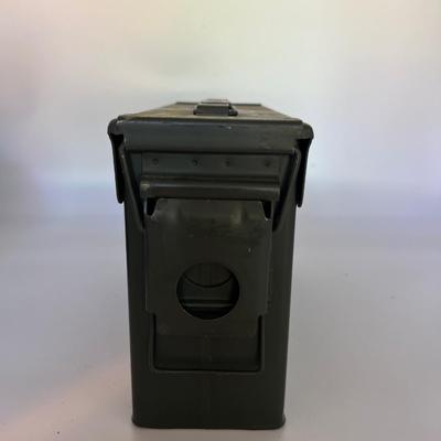 Pair Metal Amo Boxes