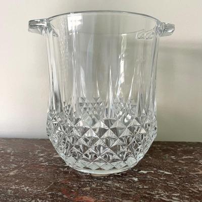 Cristal D'Arques Glass Crystal Longchamp Ice Bucket