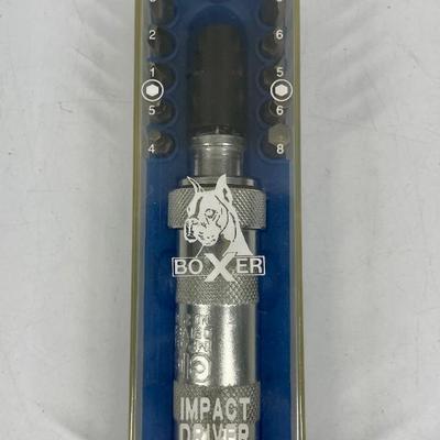 Boxer Impact Driver Kit with 13 Bits