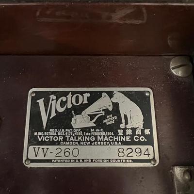 VICTROLA Talking Machine VV 260 8294 *Read Details