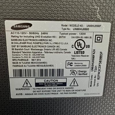 SAMSUNG 65 Inch SMART TV