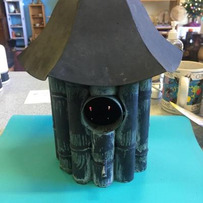 Metal  Bird House
