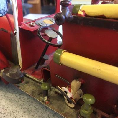 Metal Model of a Fire Truck