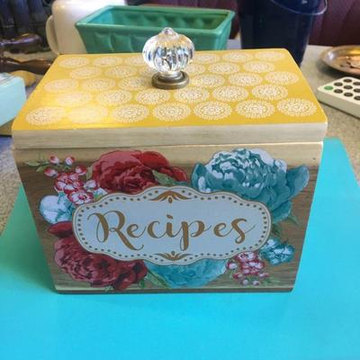 Pioneer Woman Recipe Box