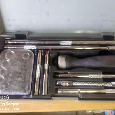 1/4 drive socket and screw driver set