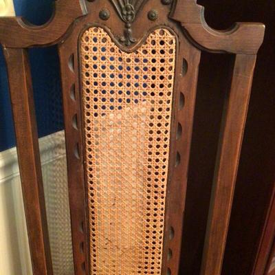 1401 Vintage Cane Back Dining/Desk Chair