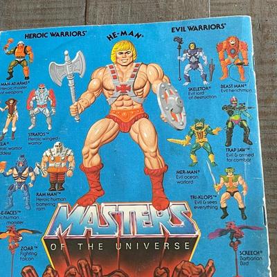 He Man Masters of the Universe 1983 2 Stories with Record