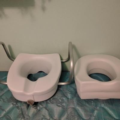 Two Toilet stool risers