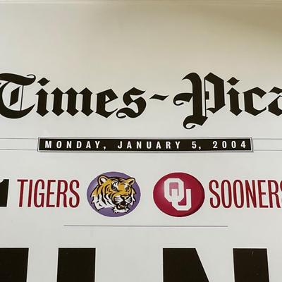LSU 2004 Sugar Bowl Win Prints - NEW