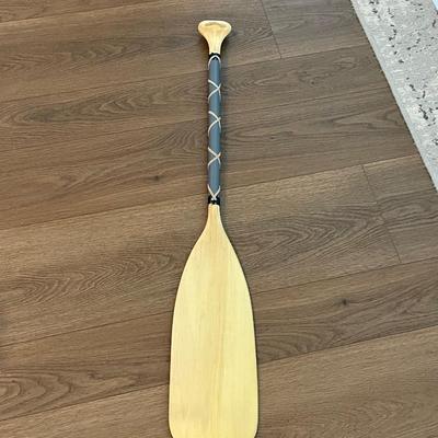 Handpainted and Handcrafted Daughty Wolf Canoe Paddle