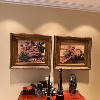 Two Kitchen Vegetable Pictures