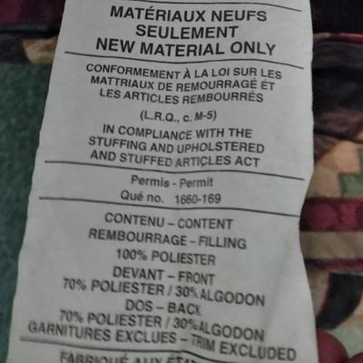 Springs Queen sized comforter with bed skirt and sheet