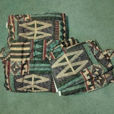 Springs Queen sized comforter with bed skirt and sheet