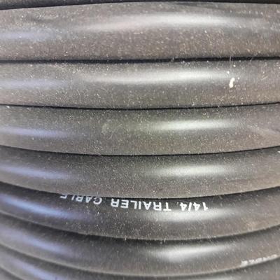 Huge lot of electrical / trailer wire, Lights, and more
