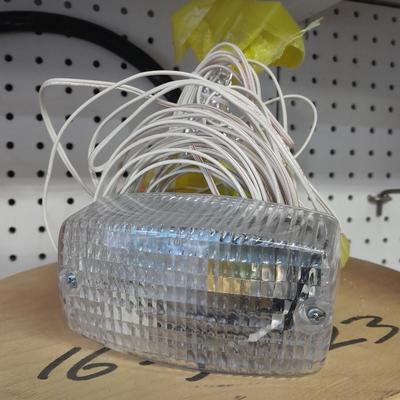 Huge lot of electrical / trailer wire, Lights, and more