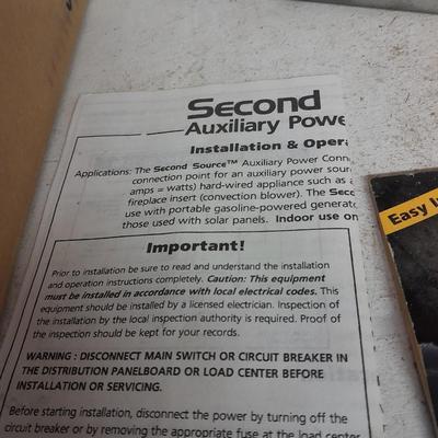 Huge lot of electrical / trailer wire, Lights, and more