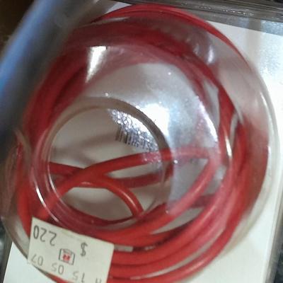 Huge lot of electrical / trailer wire, Lights, and more