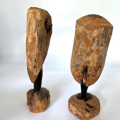 Makonde/African Mpingo Carving Pair