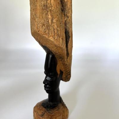 Makonde/African Mpingo Carving Pair