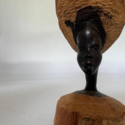 Makonde/African Mpingo Carving Pair