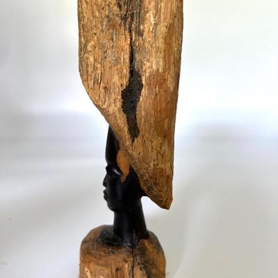 Makonde/African Mpingo Carving Pair