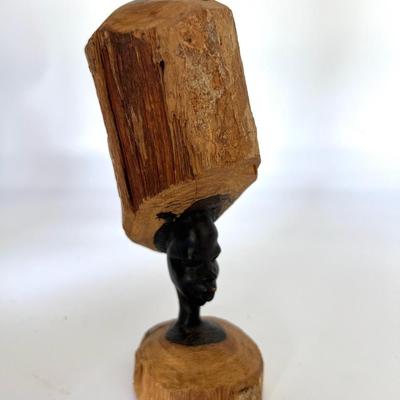 Makonde/African Mpingo Carving Pair