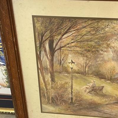 Antique Framed Picture