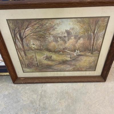 Antique Framed Picture