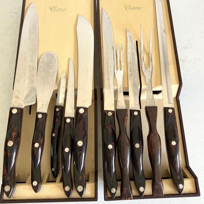 Vintage CUTCO Wall Hanging Knife Pair