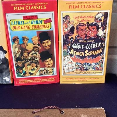 CLASSIC TV SHOW MOVIES, VINTAGE PLANTER, GERMAN GUN WALL HANGING