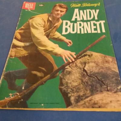LOT 136 OLD ANDY BURNETT COMIC BOOK