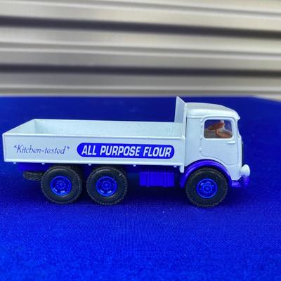 COOL OLD TIN CAR, FORD TRANSIT MADE IN ENGLAND AND MACK TRUCK
