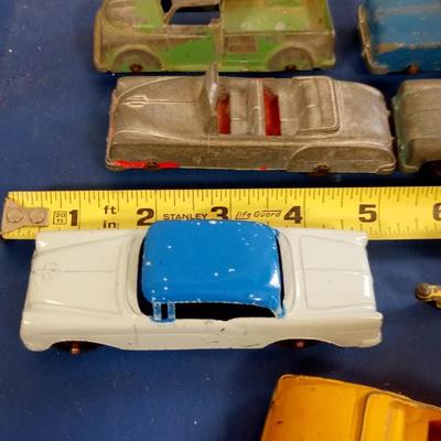 LOT 140 ANOTHER LOT OF OLD TOY CARS