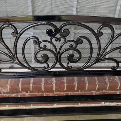 Outdoor Metal Bench