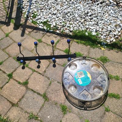 Coat Rack &n Plant Stand on Wheels Lot