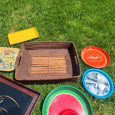 Vintage Tray Lot