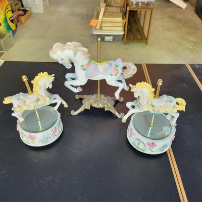 Vintage Carousal Horses