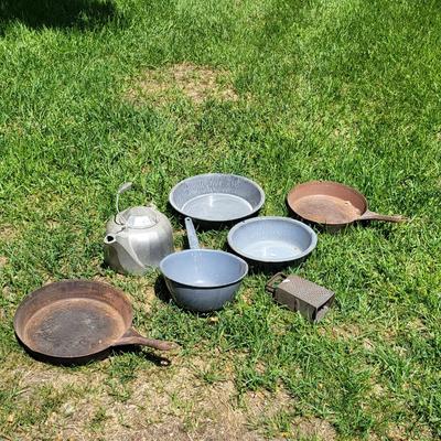 Vintage Metal Ware Lot