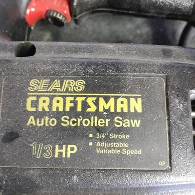 Porter Cable sander with Craftsman Jigsaw