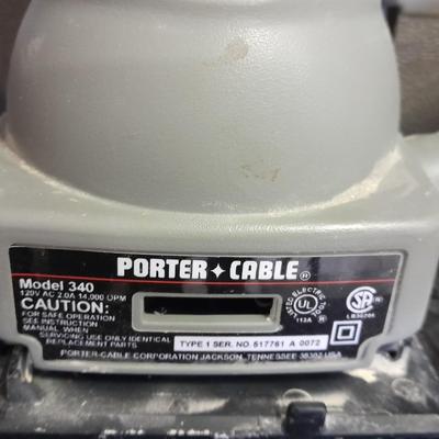 Porter Cable sander with Craftsman Jigsaw